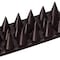 Gardenised Outdoor Plastic Repellent Wall Defender Fence Spikes for Birds, 10 Pack Brown QI004402 - alternate 4